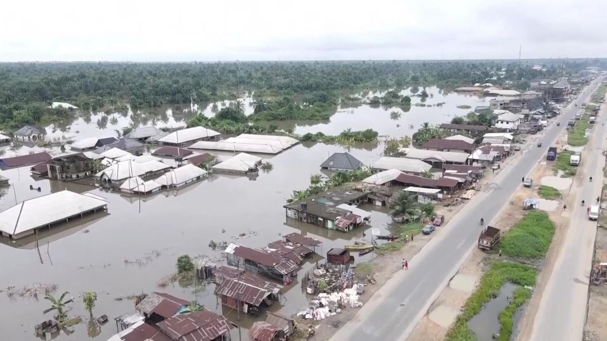 Video z Nigérie: Rozsáhlé záplavy už připravily o život přes 600 lidí